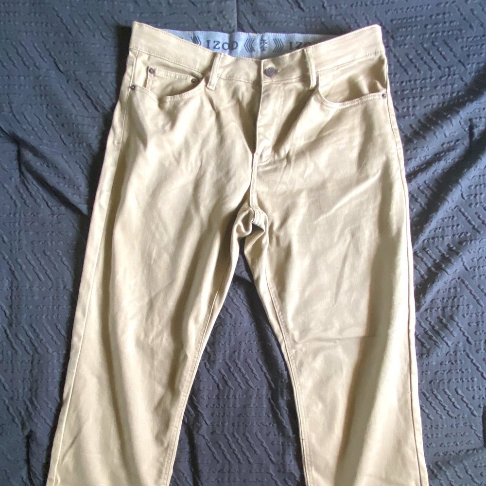 Izod Men's Khaki Pants 34x30